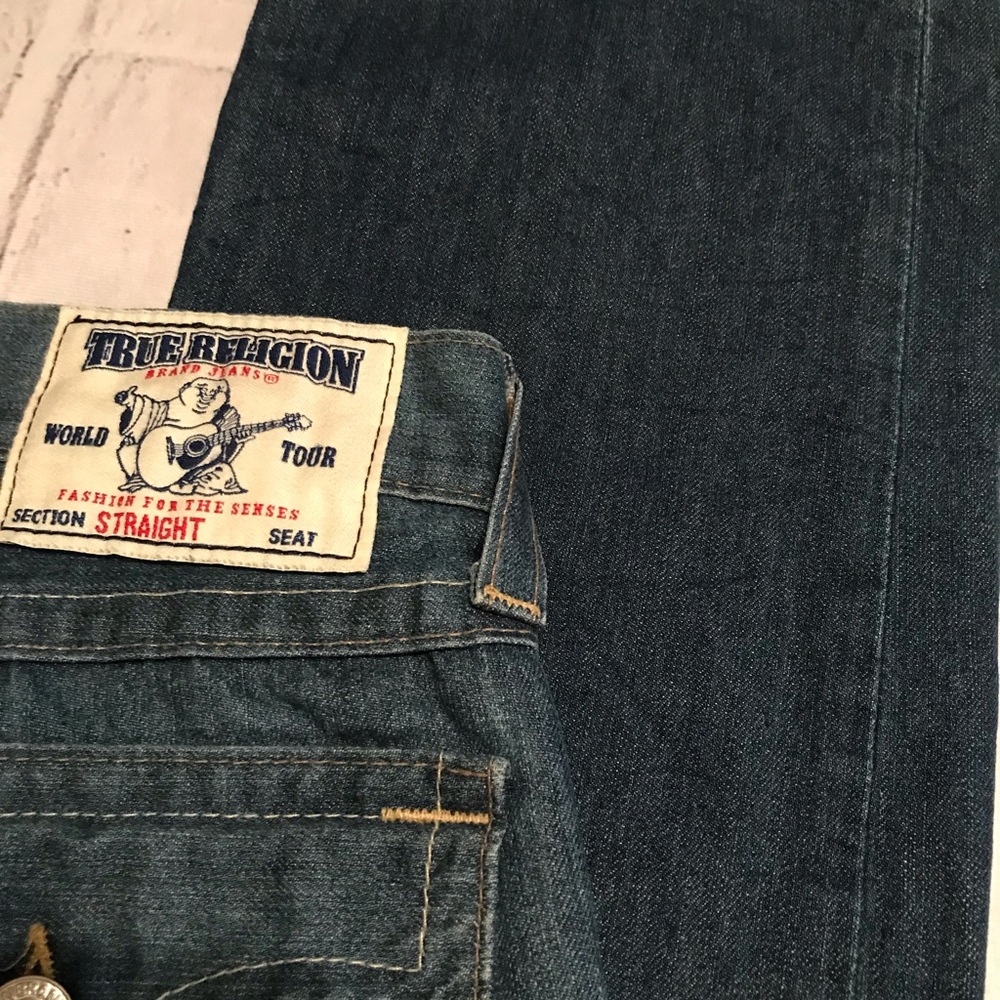 True Religion Men's Blue Jeans